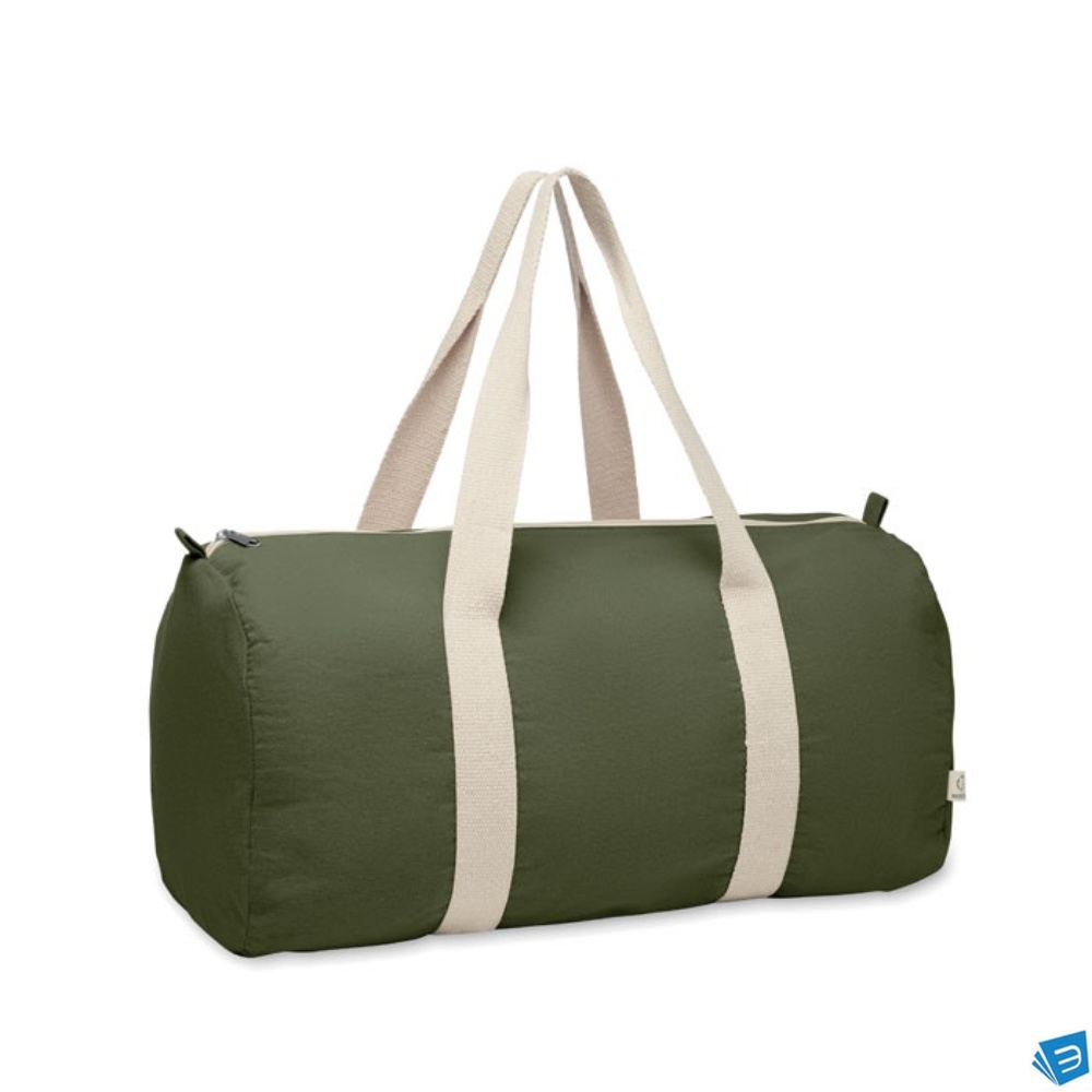 Borsa sportiva in cotone riciclato