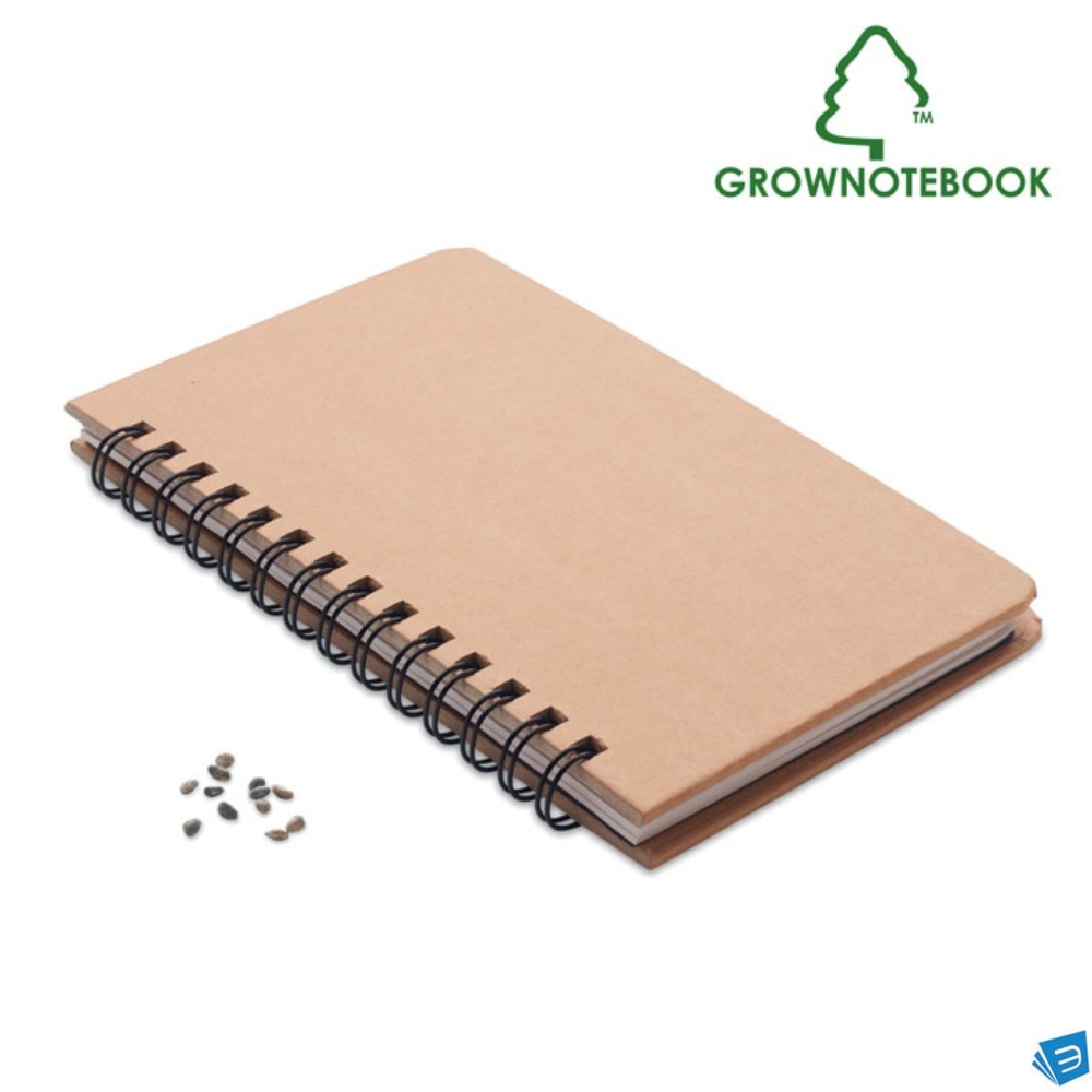 Notebook in legno di pino