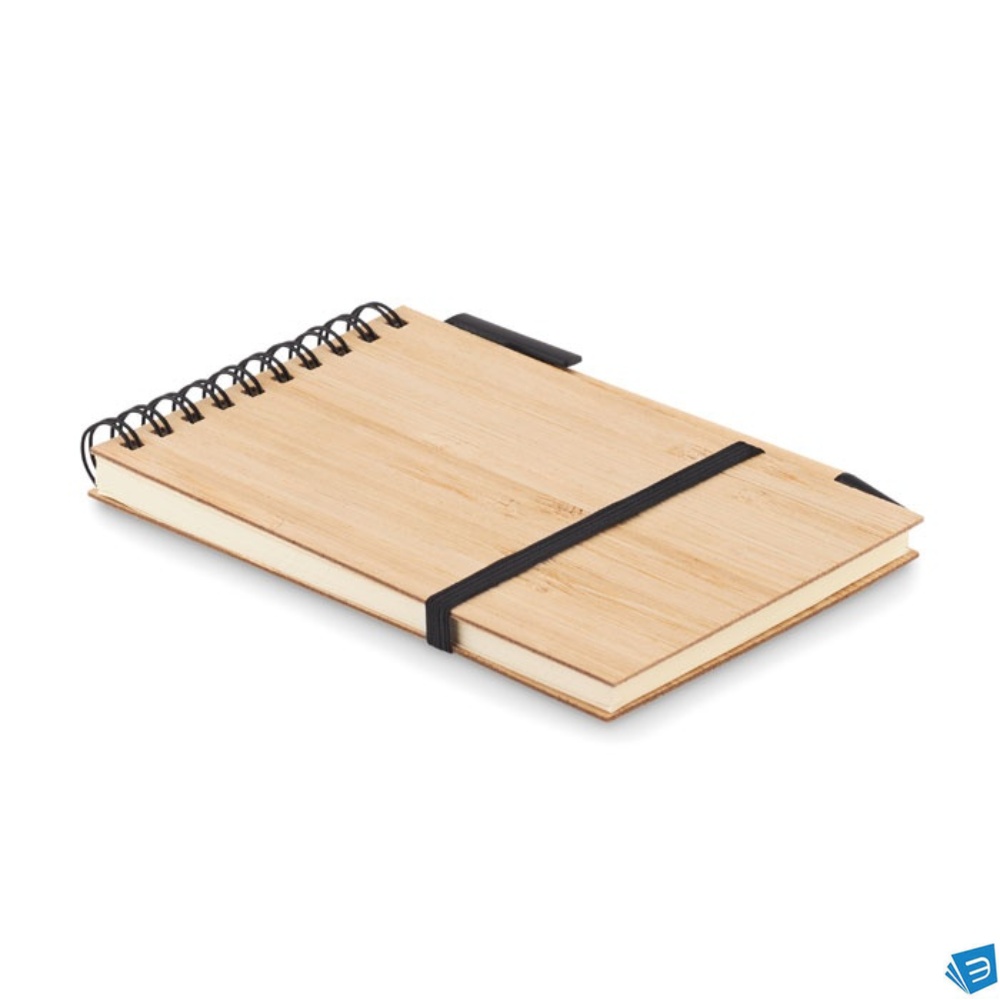 Set quaderno A6 in bamboo