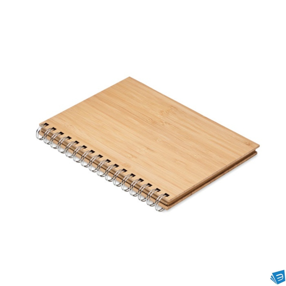 Notebook A5 in bamboo rilegato