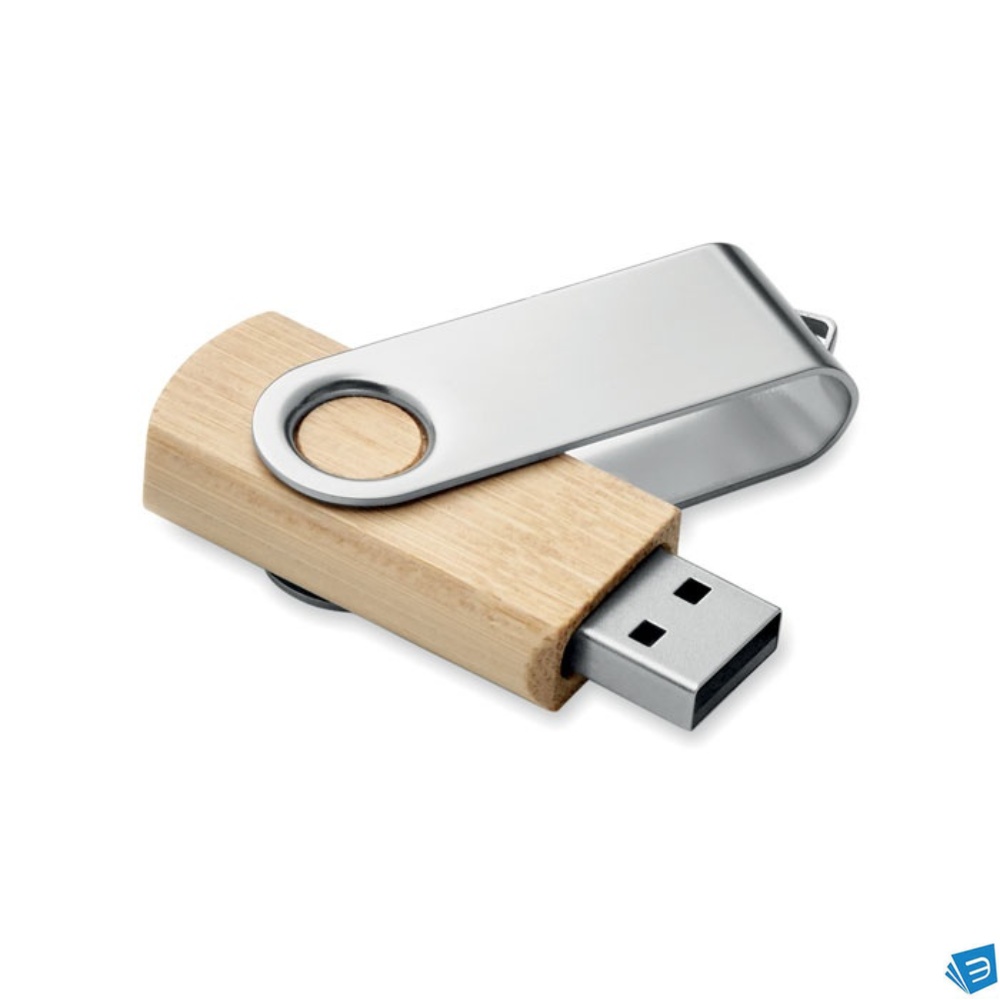 USB  4GB in bamboo