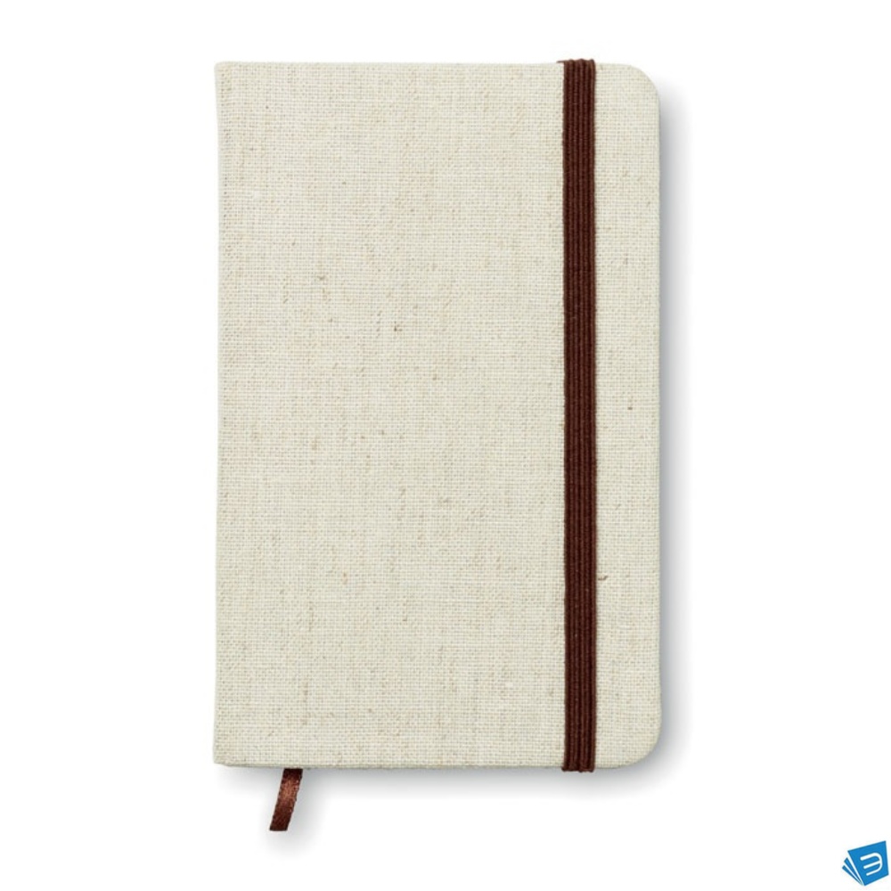 Notebook con cover in canvas