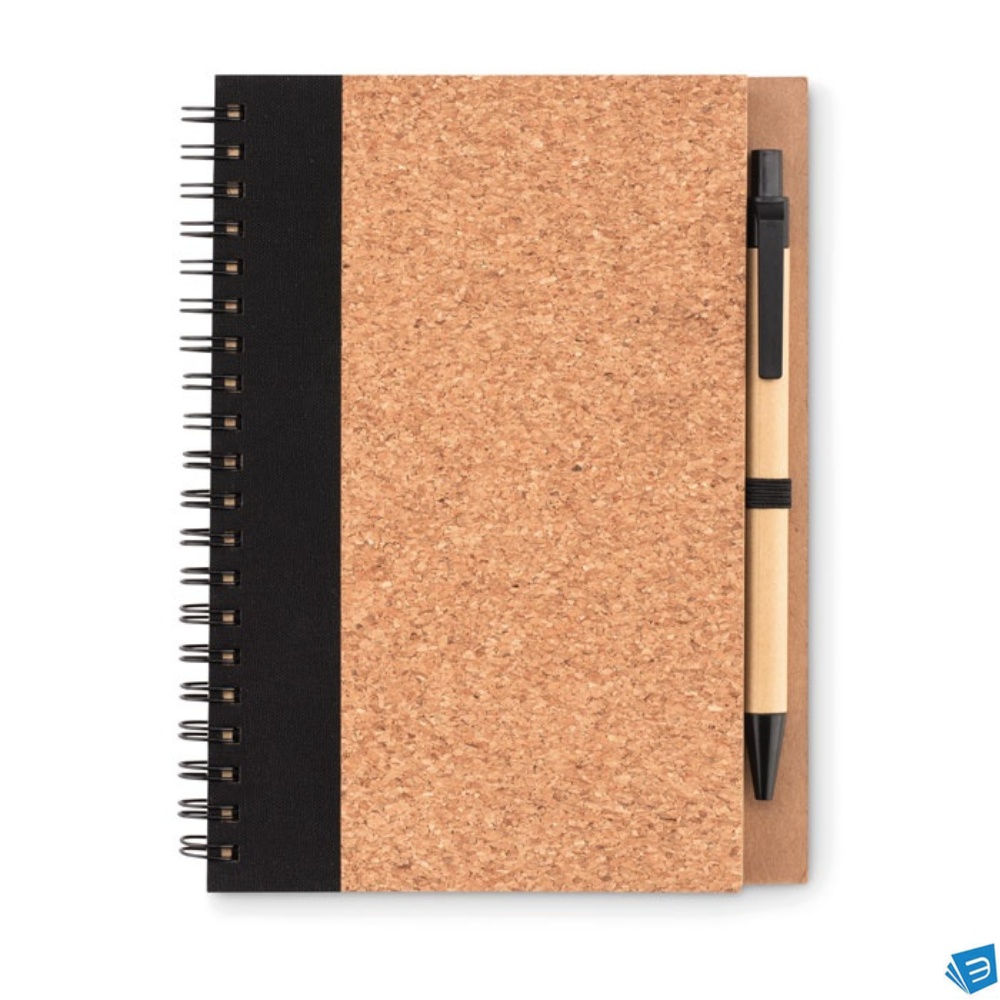 Notebook in sughero c/penna