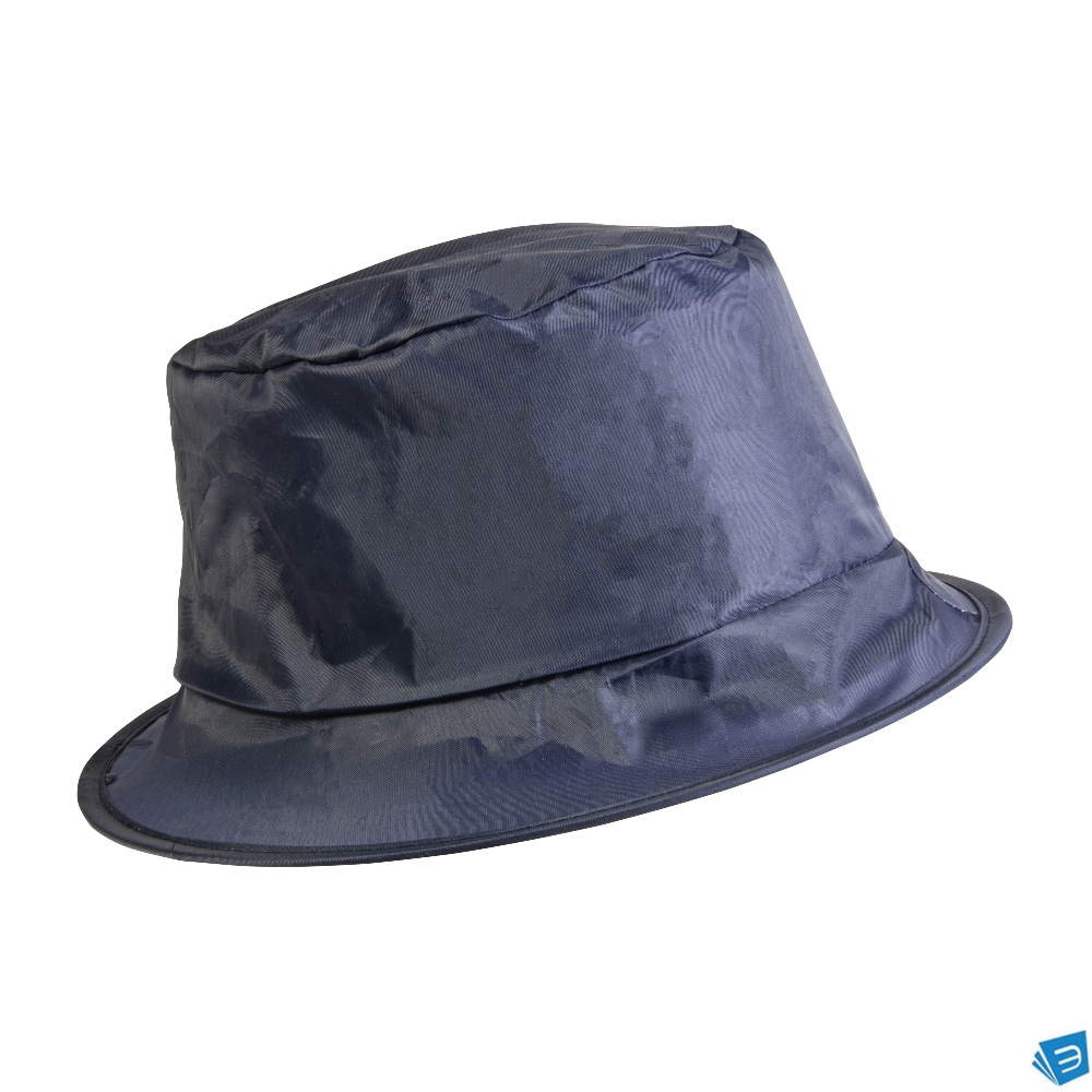 Cappello in poliestere impermeabile ripiegabile in bustina