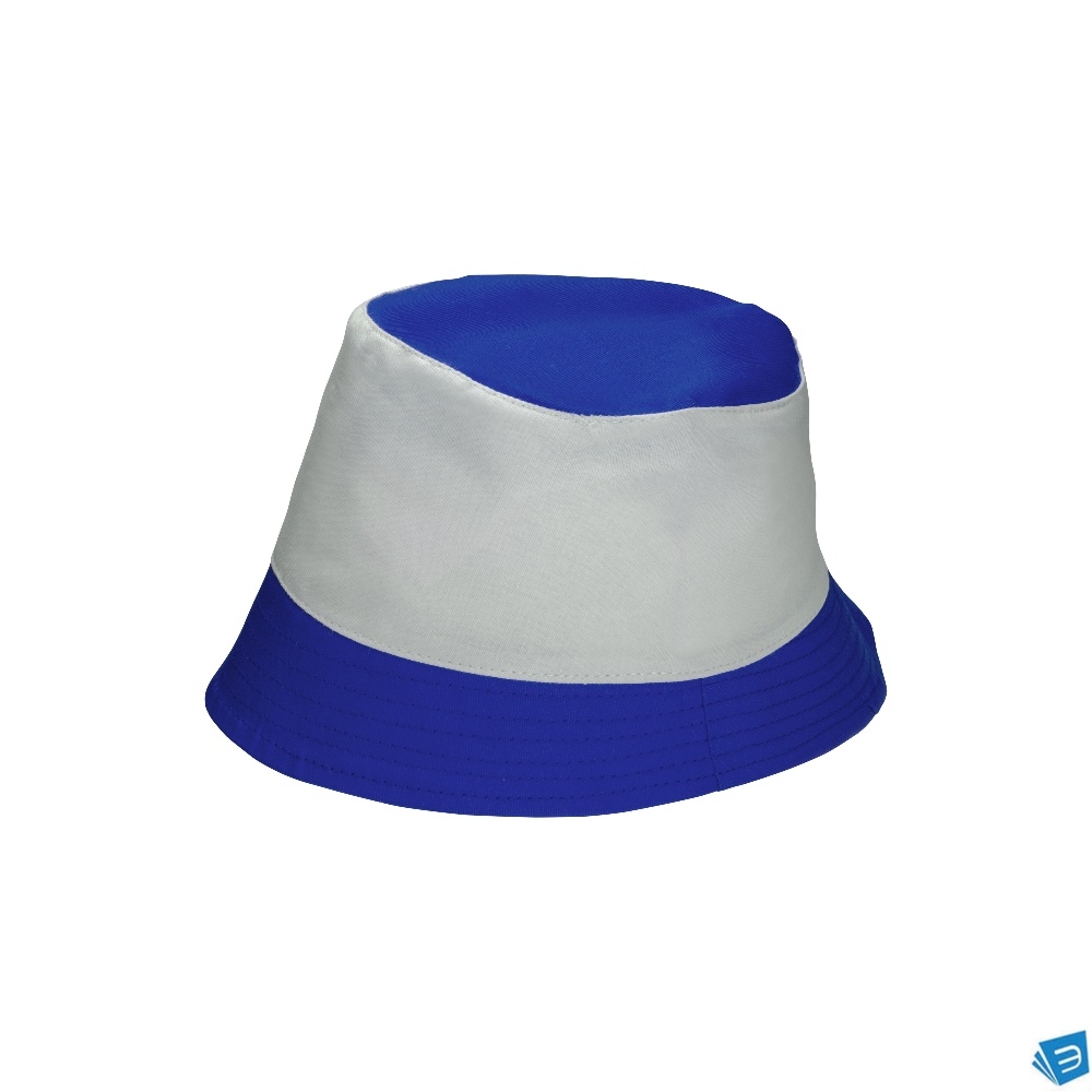 Cappellino in policotone 180 gr/m2 miramare bicolore