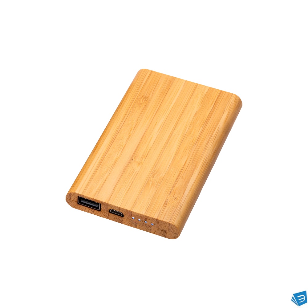 Power bank in bambù 6000mah