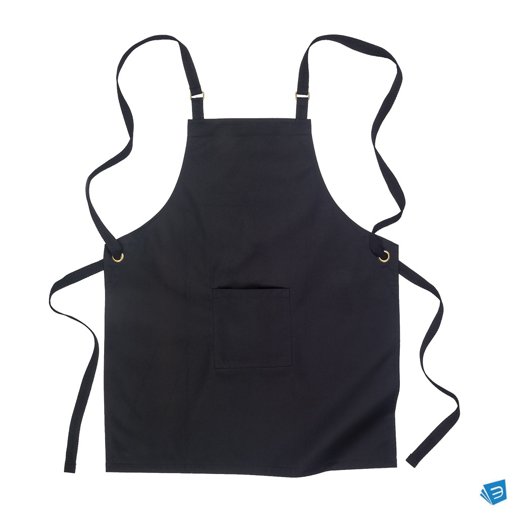 Grembiule da cucina lungo in cotone e poliestere 240 g/m2 (35% cotone, 65% poliestere)